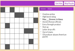 crossword puzzles